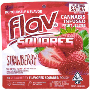 Flav gummie squares