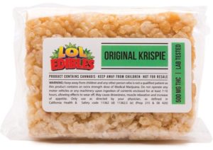 LOL Edibles krispy cereal bars