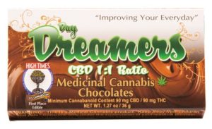 Day Dreamer CBD 1:1 Ratio bar