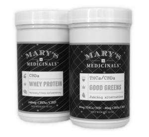 Mary's Medicinals Green and Protein Powder Mixes