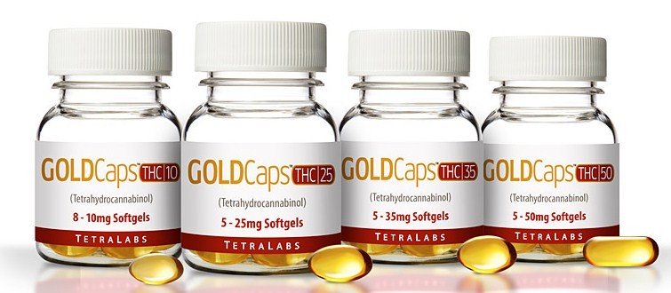 TetraLabs PureGold THC Capsules