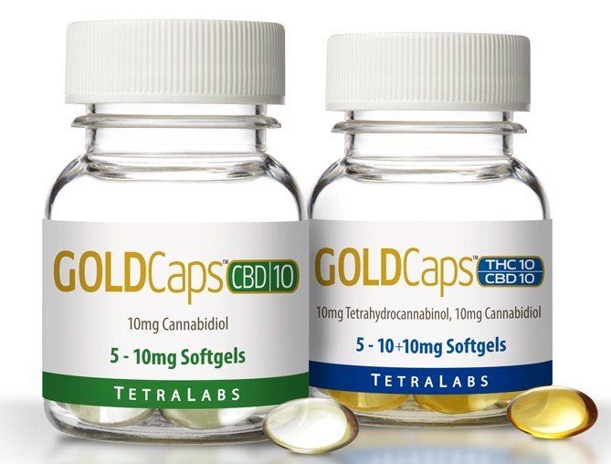 TetraLabs PureGold CBD Capsules