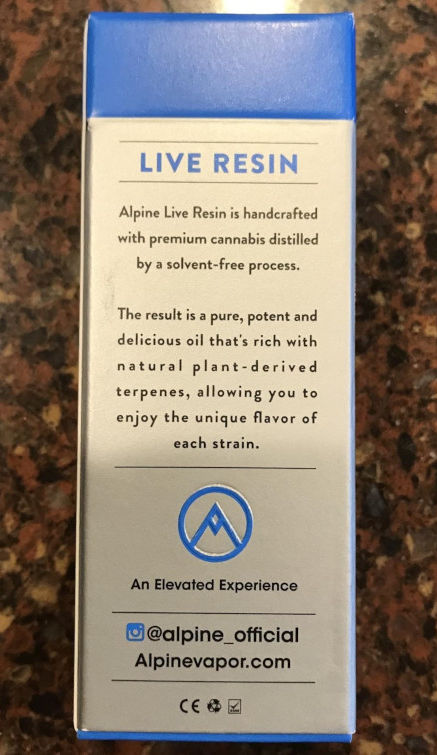 Alpine Vapor Live Resin