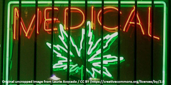 Medical marijuana sign