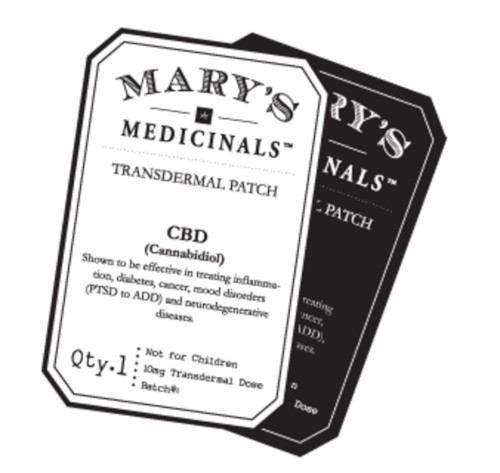Mary's nutritionals cbd patch review