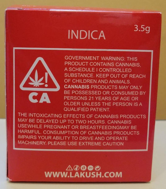 LA Kush Red Box Indica