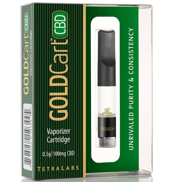 GoldCart CBD Vaporizer Cartridge