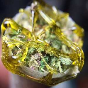 Concentrate can be mixed throughout the joint, or drizzled on the outside.