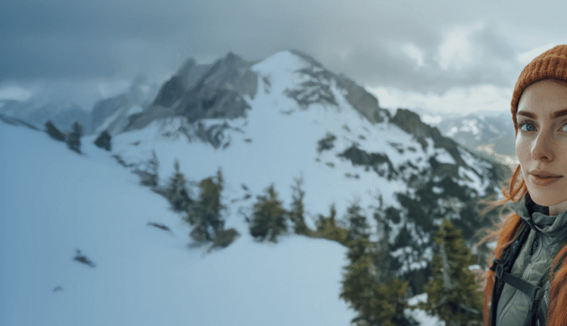 California woman hiking after getting her medical card