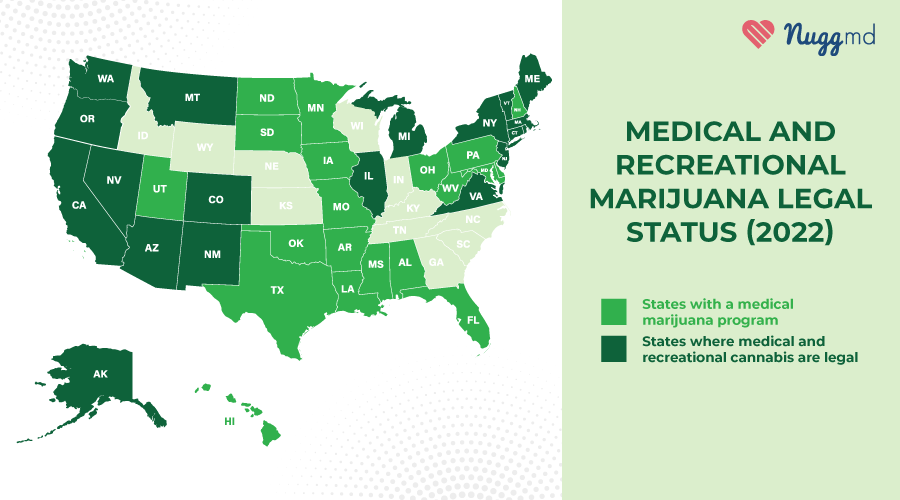 states with medical marijuana programs