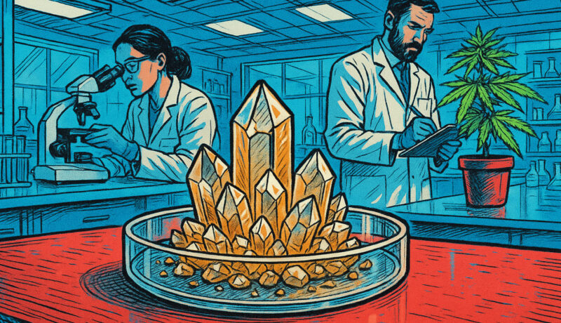 What are THC crystals?