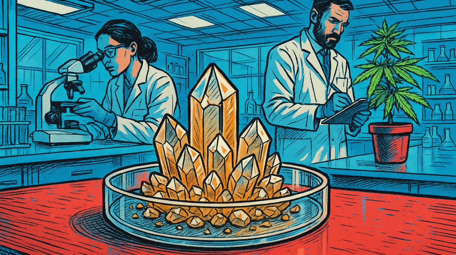 What are THC crystals?