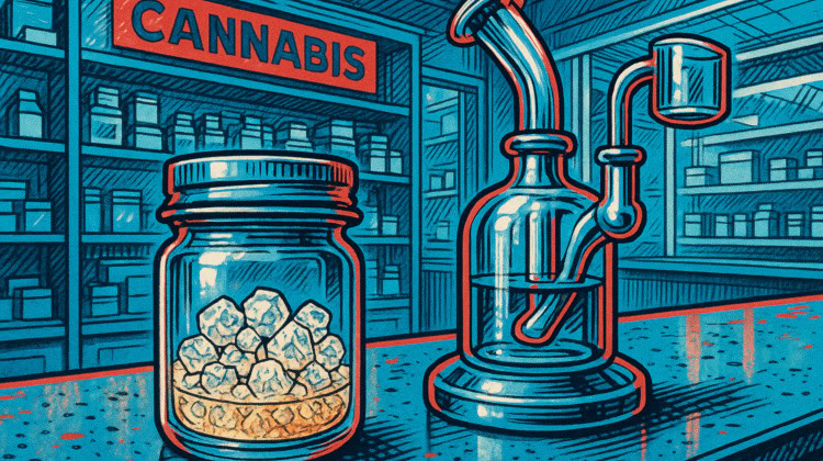 How are THC crystals made?