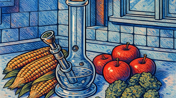 Consider an alternative to a water bottle bong first