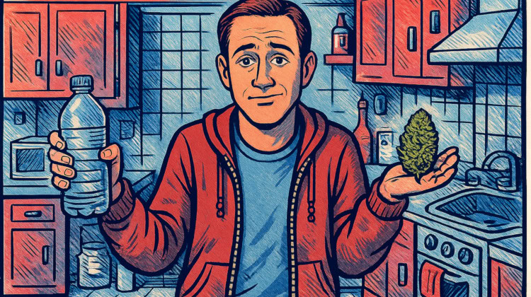 How to make a water bottle bong