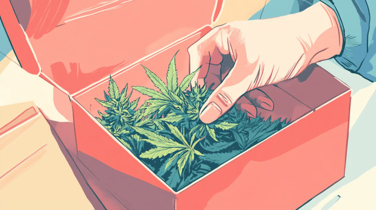 Where can you get a weed subscription box?