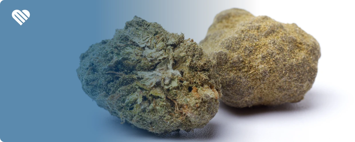 Caviar Weed vs Moon Rocks