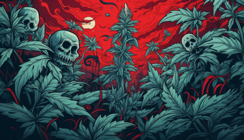 bud rot weed