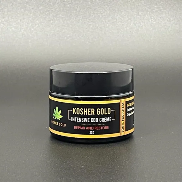 Kosher Gold Intensive CBD Creme