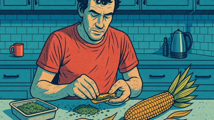 How to use corn husks as rolling paper alternatives