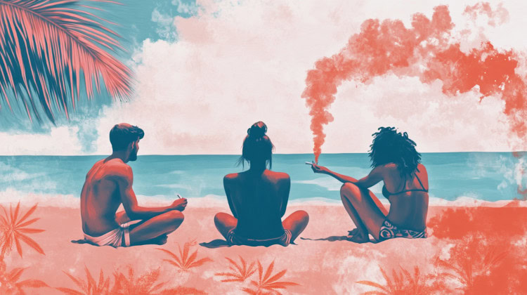What are the short-term effects of smoking cannabis every day?