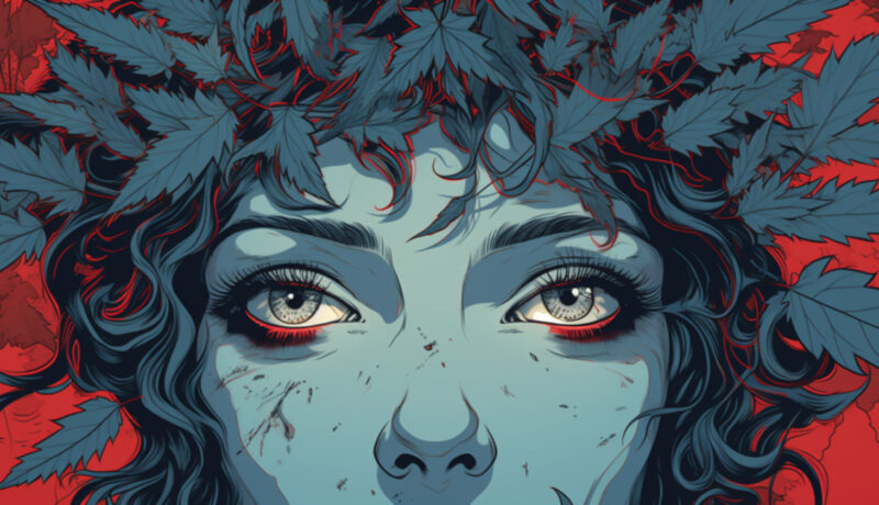 Do edibles make our eyes red?