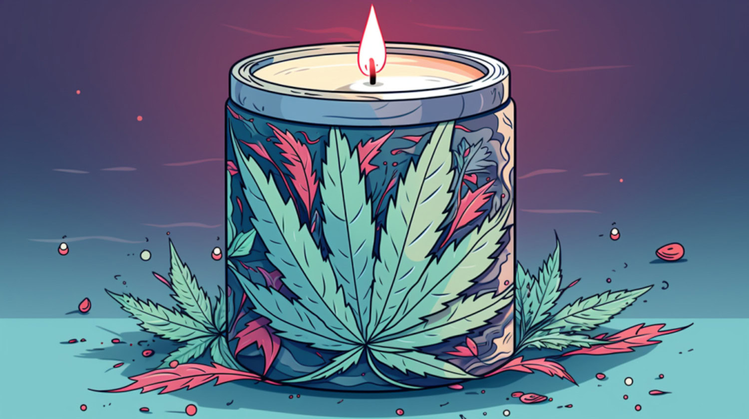Everything you need to know about CBD candles