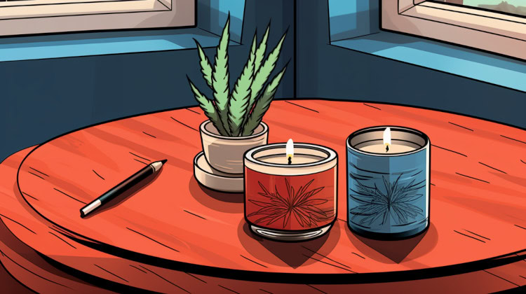 CBD candle benefits