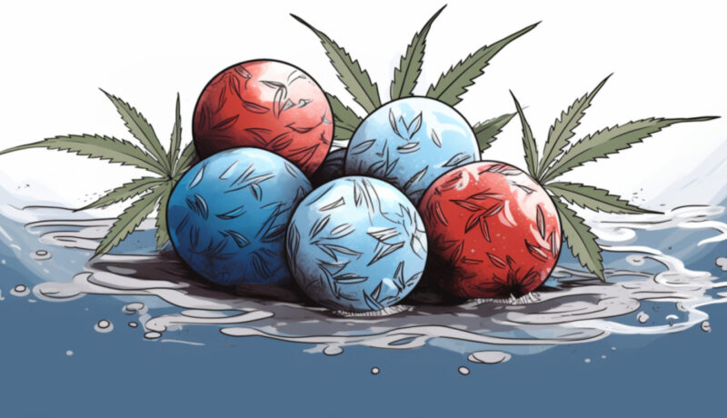 How to make a THC bath bomb