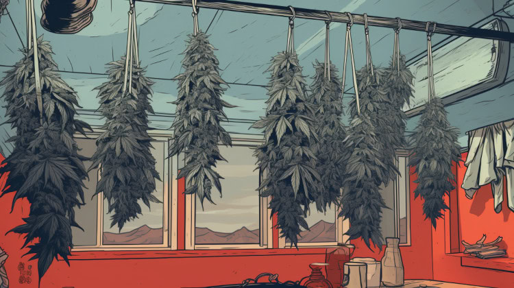 Why is cannabis dried and cured?