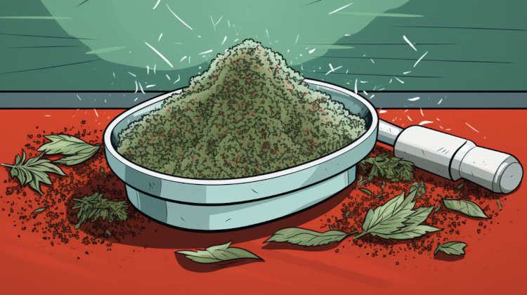 How is shake weed made?