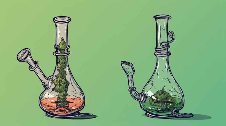 How to clean a silicone bong