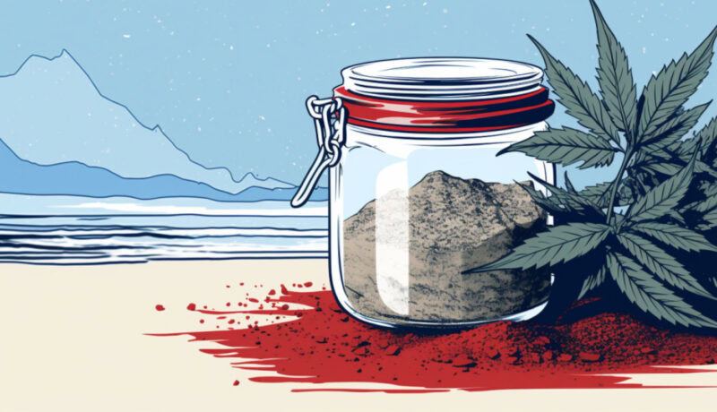 What is THC sand?