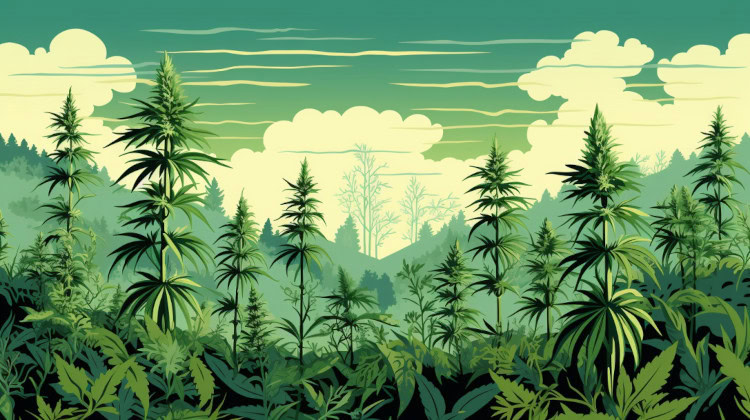 Terpenes in mints strains
