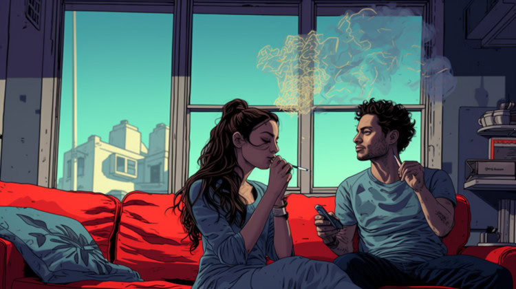 Do edibles affect relationships more than smoking?