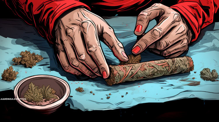 Supplies to roll blunts