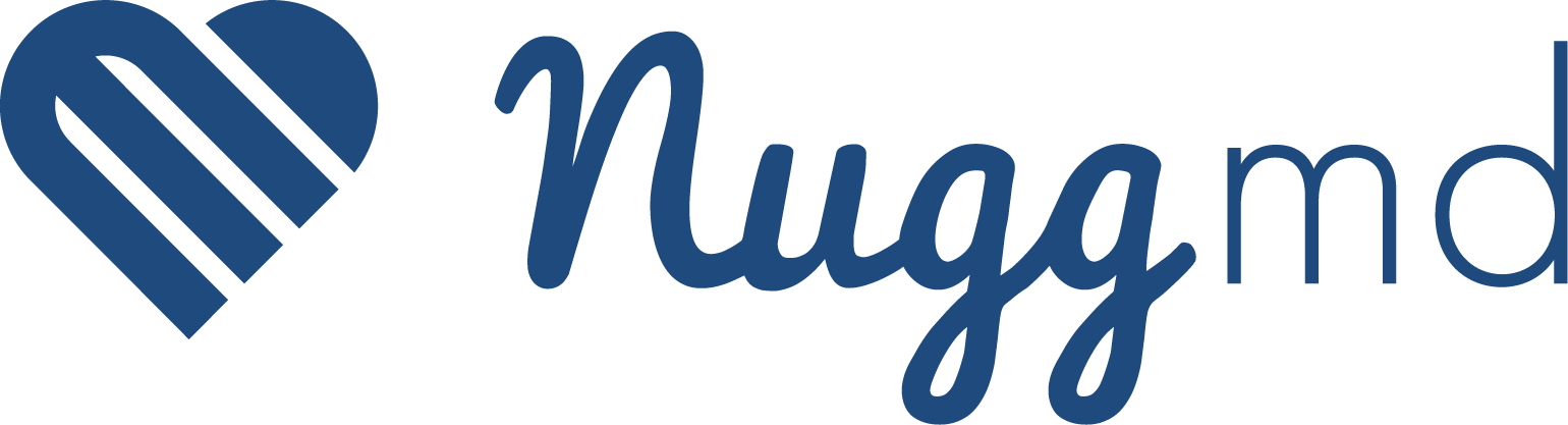 NuggMD logo blue