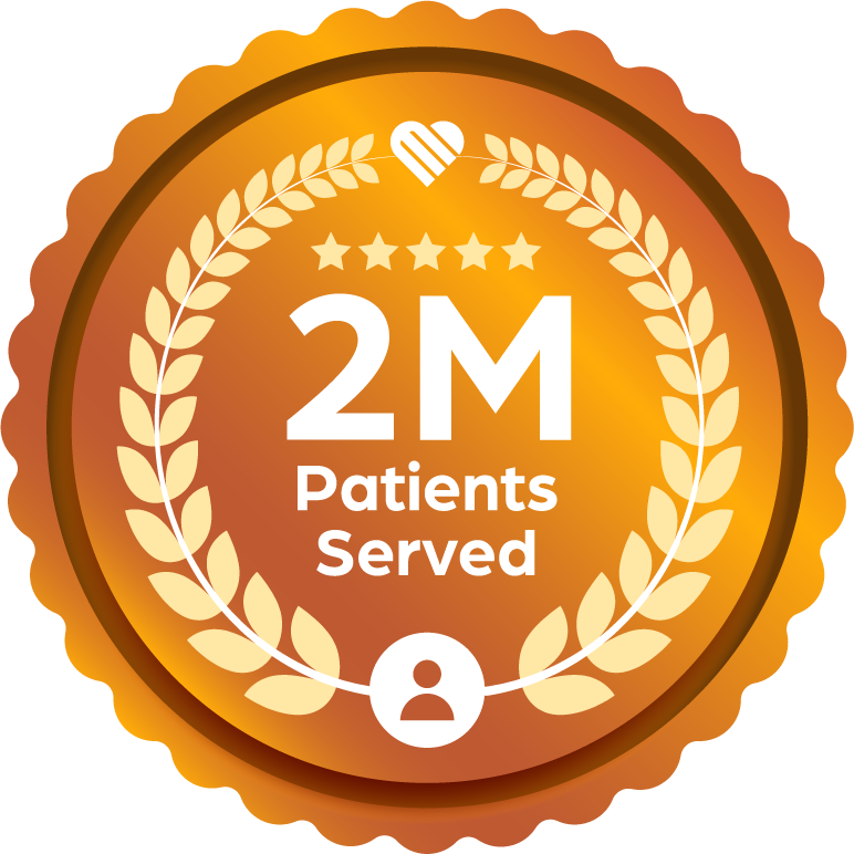 Two million patients served