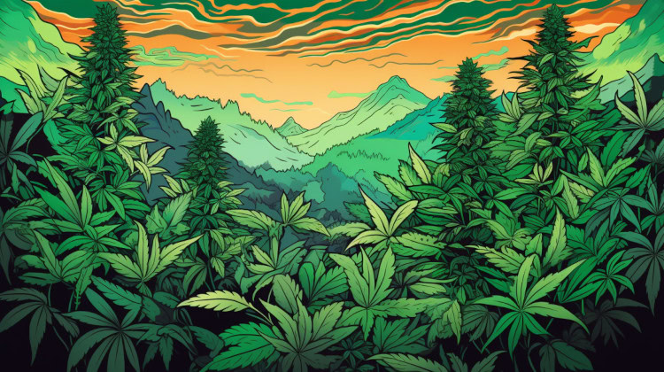 Terpenes in landrace strains