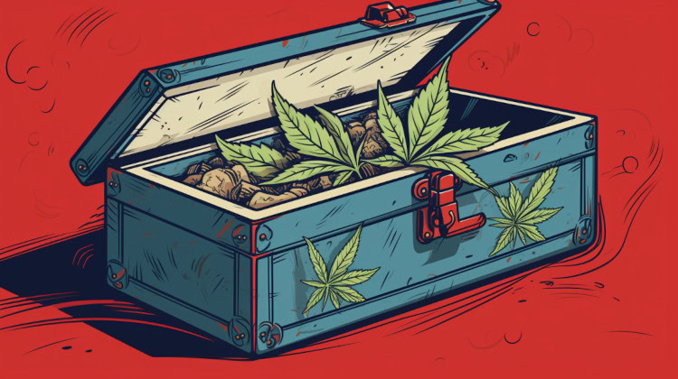 Weed accessories for storage