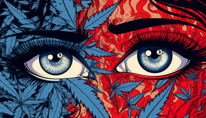 CBD side effects on the eyes