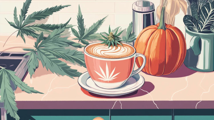 Cannabis infused pumpkin spice latte ingredients