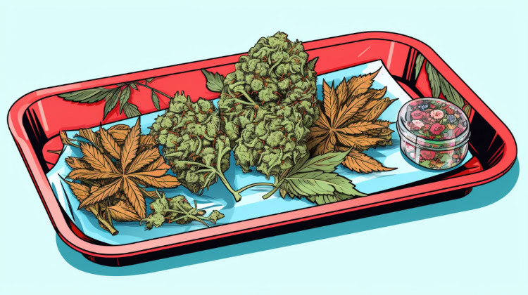 What are rolling trays?