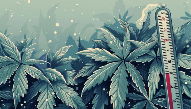 What is THC-induced hypothermia?