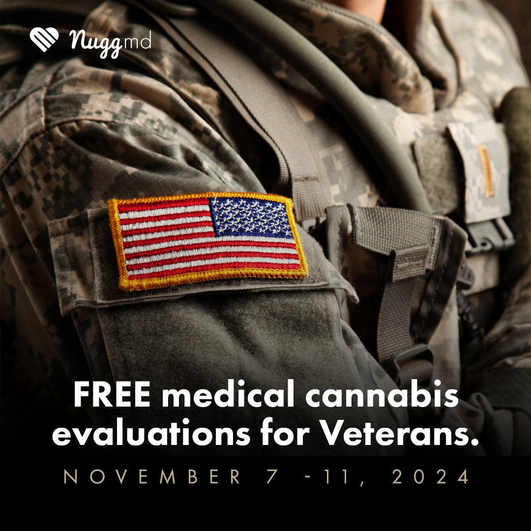 veterans day 2024 free medical cannabis evaluations