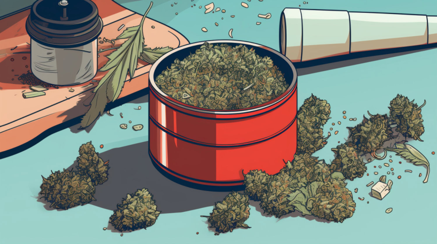 How to use a weed grinder?