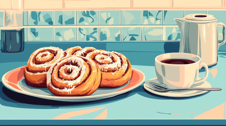 Ingredients for Cannabis Infused Cinnamon Rolls