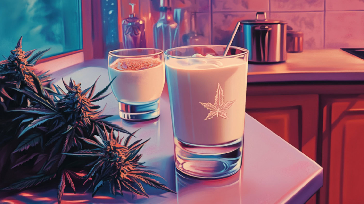 Weed eggnog