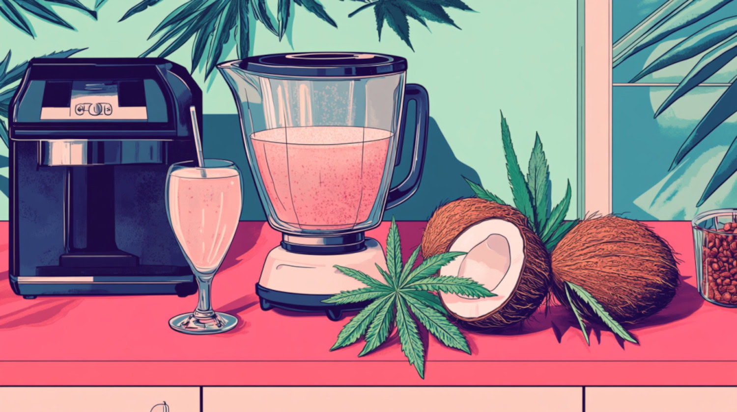 Weed smoothie recipe