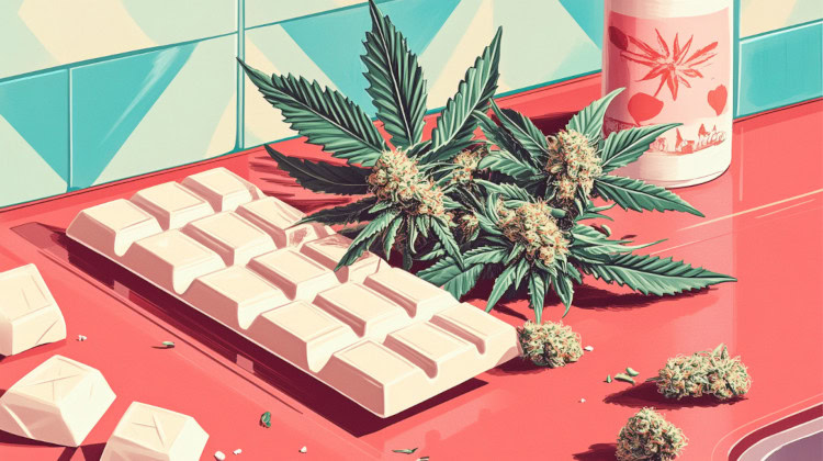 weed white chocolate peppermint bark ingredients